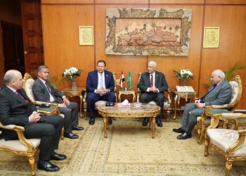 رئيس الهيئة العامة للاعتماد ورئيس جامعة المنوفية يناقشان خطة حصول المنشآت على الاعتماد