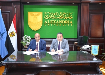 مذكرة تفاهم بين جامعتي النيل الأهلية والإسكندرية للتعاون البحثي والأكاديمي.. صور