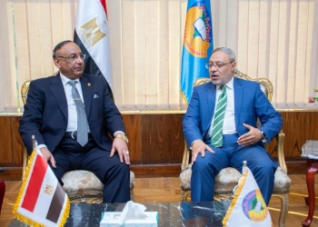 رئيس جامعة طنطا يستقبل رئيس هيئة قضايا الدولة