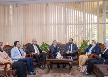 رئيس جامعة طنطا يستقبل وفدا من أعضاء حملة المرشح الرئاسي عبد الفتاح السيسي