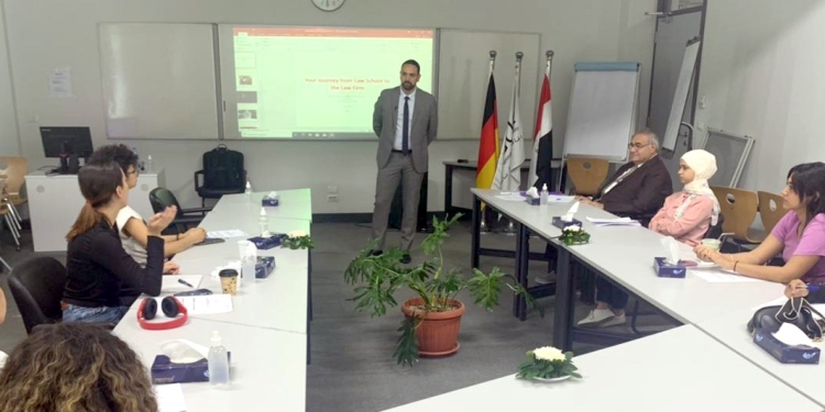 بدء تدريب طلاب حقوق الجامعة الالمانية