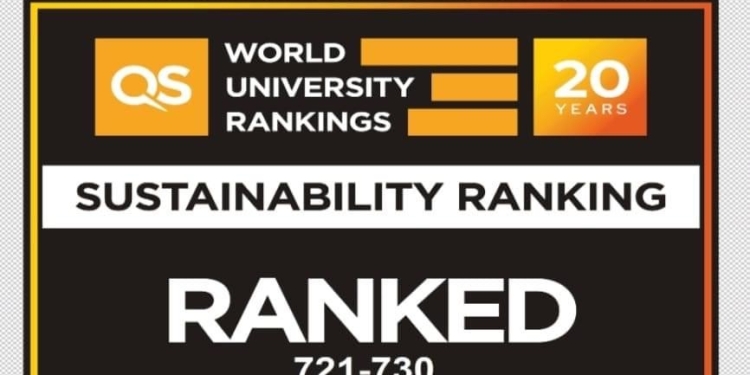 جامعة قناة السويس الخامس مصريا فى تصنيف كيو إس للاستدامة وبترتيب 436 عالميا