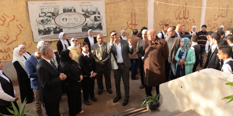 محافظ الدقهلية يوجه بإصلاح التلفيات بالمدارس استعدادًا للانتخابات