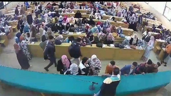 «صفعة المدرج».. جامعة مدينة السادات تكشف كواليس واقعة كلية الحقوق