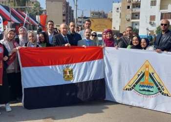 نائب رئيس جامعة بنها يدلي بصوته في الانتخابات الرئاسية