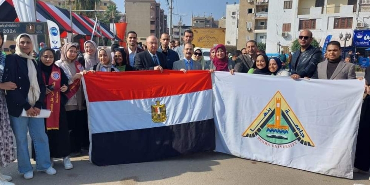 نائب رئيس جامعة بنها يدلي بصوته في الانتخابات الرئاسية