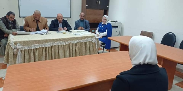 وكيل تعليم مطروح يترأس لجنة المقابلات الشخصية لاختيار مدربي التوكاتسو بالمدارس اليابانية