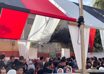 اقبال كبير من طلاب جامعة بنها للإدلاء بأصواتهم فى الانتخابات الرئاسية