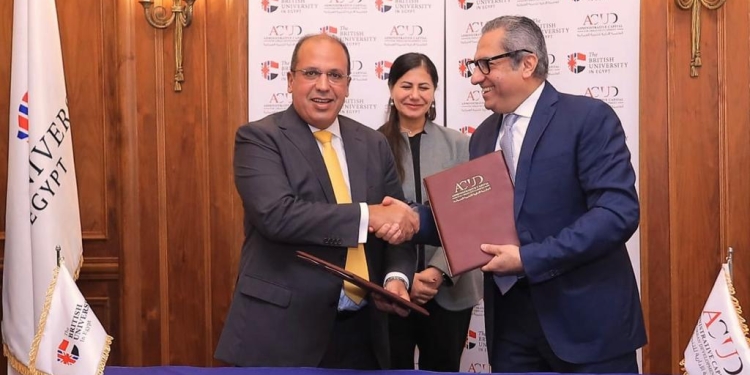 الجامعة البريطانية توقع بروتوكول تعاون مع شركة العاصمة الإدارية للتنمية العمرانية