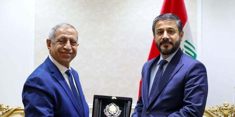 وزير التعليم العراقى يستقبل رئيس الاكاديمية العربية