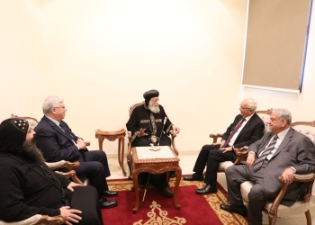 وزيرا التعليم والتعليم العالي يتقدما التهنئة للبابا تواضروس الثاني بمناسبة عيد الميلاد المجيد