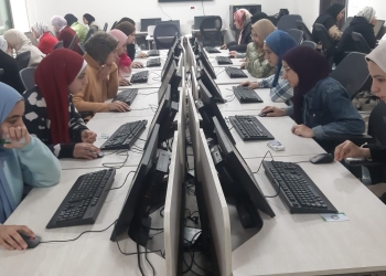 انطلاق الاختبارات الإلكترونية للفصل الدراسى الأول في جامعة المنوفية الأهلية