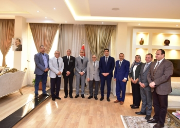 “شحاته” يلتقي وفد المجلس الوطني للتدريب والتعليم لتأهيل الطلاب لسوق العمل