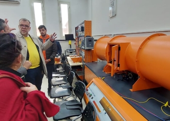 جامعة بني سويف التكنولوجية تستقبل خبراء ألمان لبحث التعاون بمشروع الطاقة المتجددة