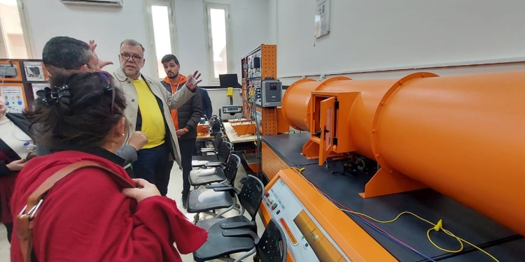 جامعة بني سويف التكنولوجية تستقبل خبراء ألمان لبحث التعاون بمشروع الطاقة المتجددة