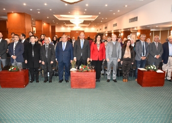 احتفالية عيدد العلم بجامعة حلوان