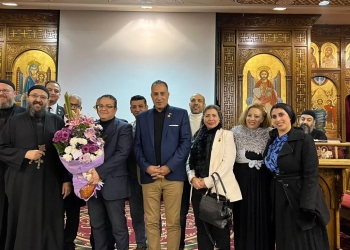 حماة الوطن بالتجمع الأول يقدم التهنئة للأخوة الأقباط بمناسبة رأس السنة الجديدة