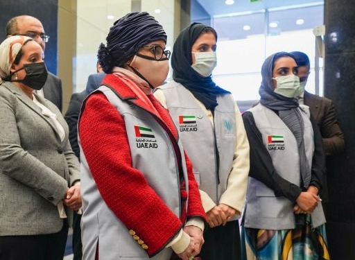 قرينة حاكم الشارقة تتفقد المستشفى الجنوبي الجديد للأورام بجامعة القاهرة