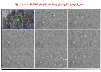 البحوث الفلكية يُشارك في اكتشاف ثلاثة أجسام جديدة قريبة من الأرض