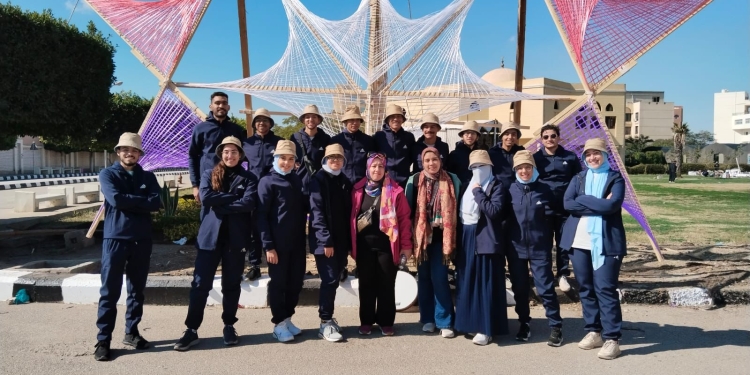 جوالي وجوالات جامعة عين شمس تنافس بالدورة الكشفية القمية ال ٣١ بجامعة طنطا