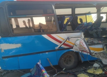 الجامعة المصرية الروسية تكشف تفاصيل حادث تصادم اتوبيس بالطلاب
