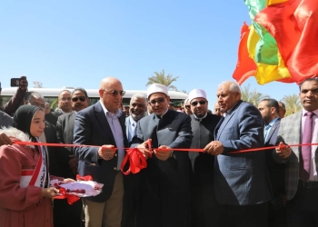 رئيس جامعة الأزهر ونائبه يفتتحان كلية البنات الأزهرية بالوادي الجديد بحضور وزير الإسكان