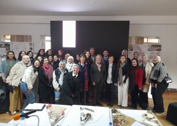 السفارة السويسرية تختار تصميمات لمنشأت النادي السويسري من تصميم طالبات الألمانية بالقاهرة