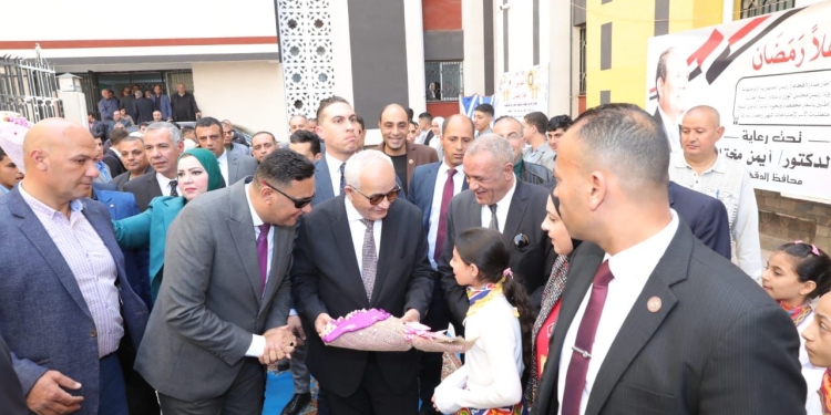 وزير التعليم ومحافظ الدقهلية يفتتحان معرض المدرسة المنتجة "أهلا رمضان"