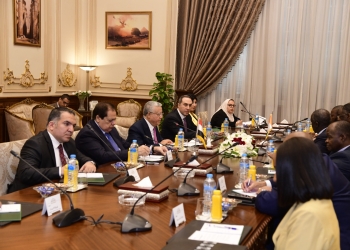 رئيس مجلس النواب يستقبل رئيس الجمعية الوطنية لجمهورية كوت ديفوار