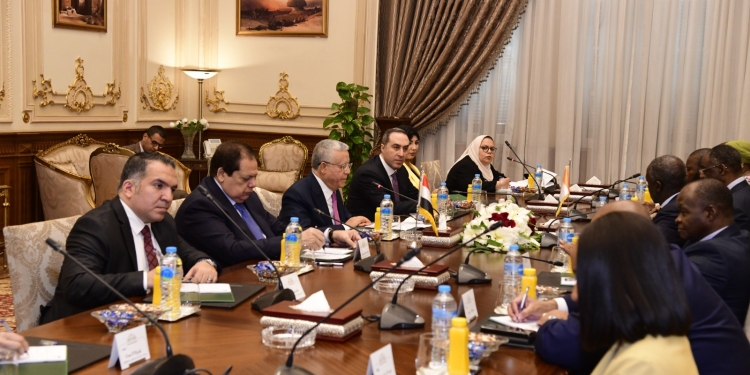 رئيس مجلس النواب يستقبل رئيس الجمعية الوطنية لجمهورية كوت ديفوار