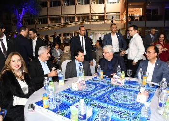 وزيرا التعليم العالي والشباب والرياضة يشهدان احتفالية رمضانية بجامعة حلوان
