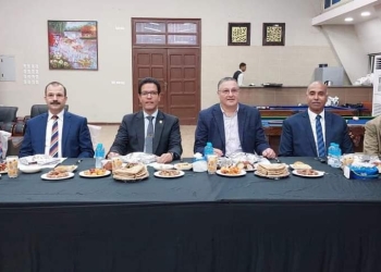 “السعيد” و”الجيزاوي” يشاركان حفل إفطار رمضان نادى أعضاء هيئة التدريس بجامعة بنها
