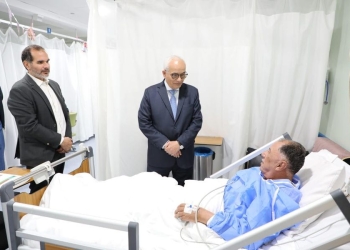 خلال زيارته لمستشفى الناس..  حجازي: الدولة المصرية تولى اهتماما كبيرا بالصحة والتعليم