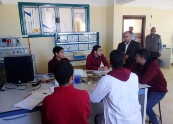 وكيل التعليم بمطروح يوجه بمعالجة السلبيات بمدرسة الضبعة للتكنولوجيا النووية