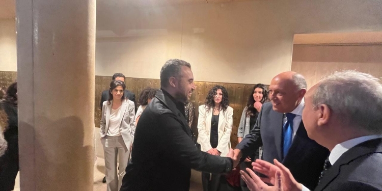 وزير الخارجية يقوم بزيارة بيت مصر بالمدينة الجامعية في باريس