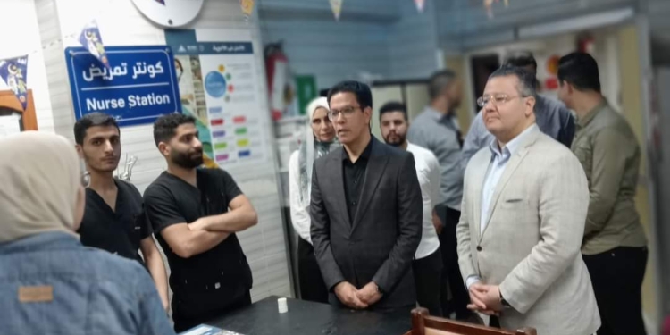 “الجيزاوى” يتفقد مستشفى بنها الجامعي للاطمئنان على الخدمة الصحية المقدمة للمرضى
