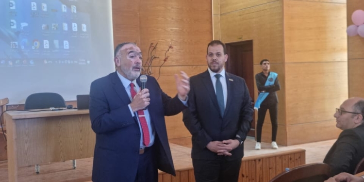 المصريين الأفارقة تشارك في منتدي جامعة السويس لربط الدراسة بسوق العمل