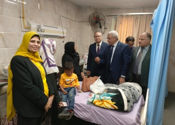 مستشفيات جامعة الأزهر تواصل تقديم الخدمات الطبية لمصابي غزة