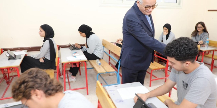 تداول صور لامتحانات صفوف النقل الترم الثاني 2024 على تليجرام