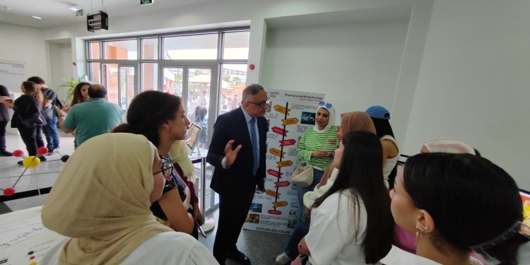 فعاليات أعمال اليوم المفتوح بالجامعة الألمانية بالقاهرة