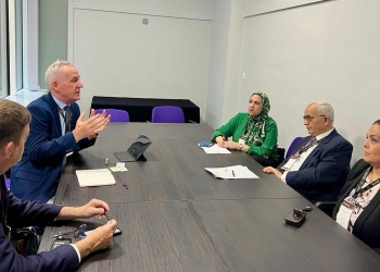 «حجازي» يلتقي بالمدير العالمي لتنمية قدرات المراهقين باليونيسف لدعم البرامج التعليمية