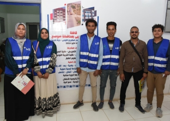 قافلة تنموية شاملة لجامعة عين شمس في قرية أولاد يحيى بمحافظة سوهاج