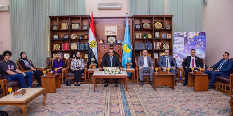 جامعة طنطا تشهد اطلاق مؤسسة “حياة كريمة” لمبادرة دعم طلاب الجامعات