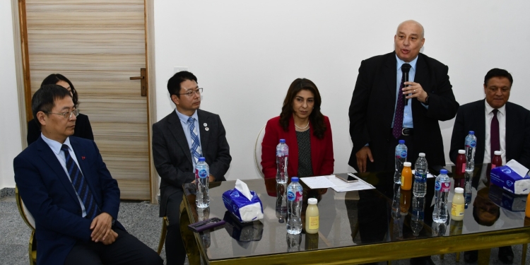 الجامعة المصرية الصينية تستقبل وفدا من ٧ جامعات صينية لبحث سبل التعاون المشترك