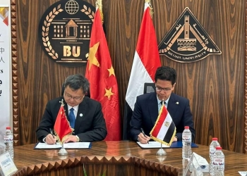 توقيع بروتوكول تجديد التعاون بين جامعة بنها وجامعة ووهان الصينية