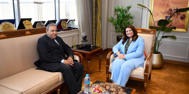 وزيرة الهجرة تستقبل نائب وزير الخارجية