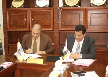 جامعة بني سويف التكنولوجية توقع بروتوكول تعاون مع مديرية التربية والتعليم