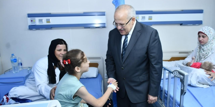 الخشت يفتتح تطوير مستشفى أبو الريش المنيرة ضمن مشروع تطوير قصر العيني