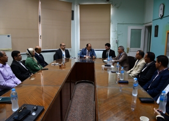 جولة تفقدية لرئيس جامعة حلوان لكلية الاقتصاد المنزلي