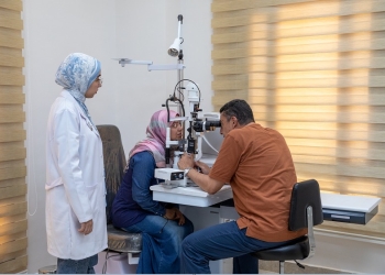 تدريب طلاب المرحلة الاكلينيكية بعيادات كلية الطب جامعة الملك سلمان الدولية